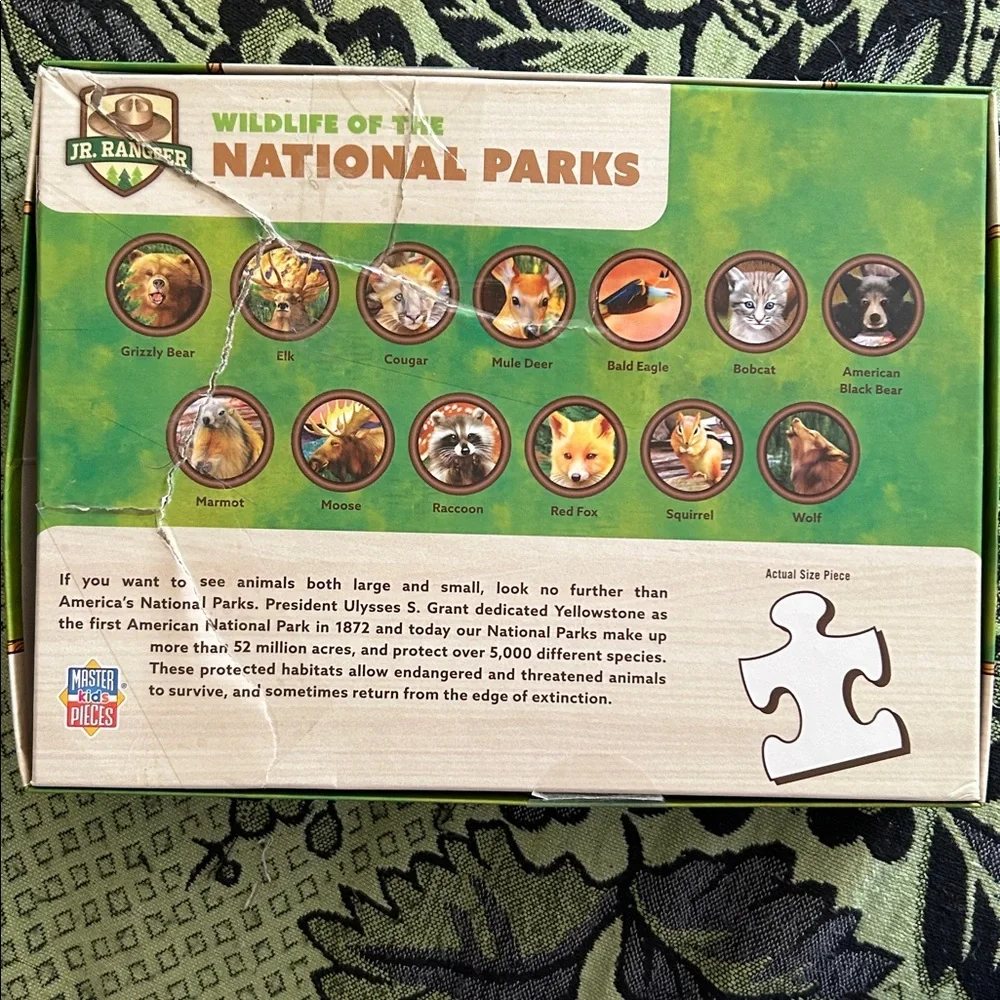 Wildlife of the National Parks Puzzle